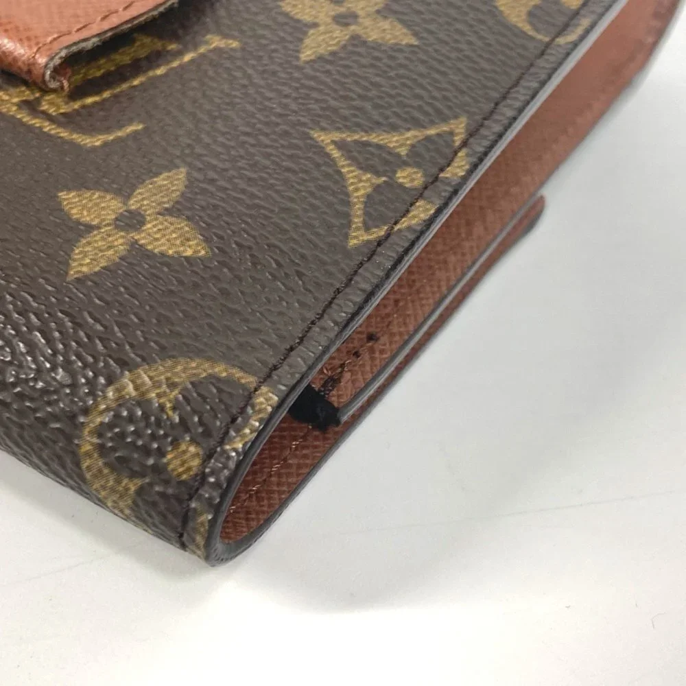 LOUIS VUITTON Brown Monogram Canvas Hobo Bag